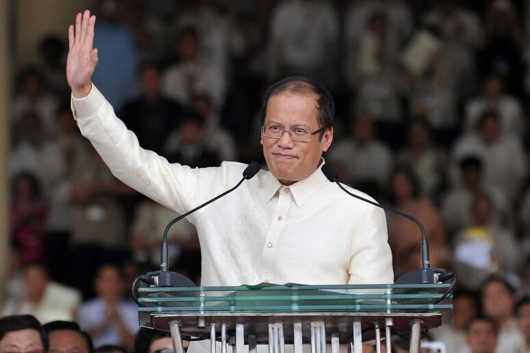 L 'ex presidente Benigno Aquino © ANSA/AFP