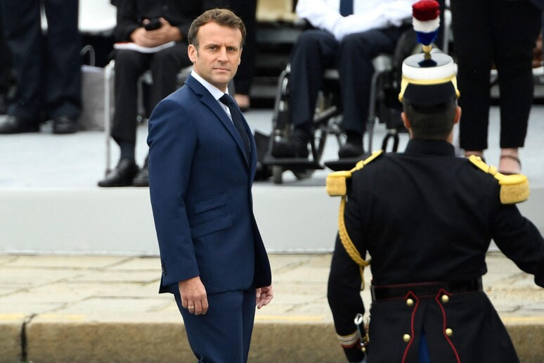 Emmanuel Macron, archivio © ANSA/AFP