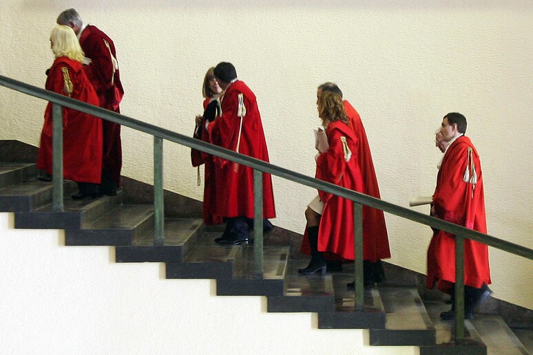 Magistrati del tribunale di Milano in un 'immagine d 'archivio - RIPRODUZIONE RISERVATA