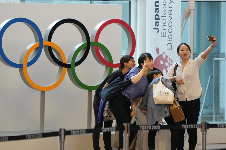Esclusa la presenza di spettatori a Tokyo per i Giochi © ANSA/EPA