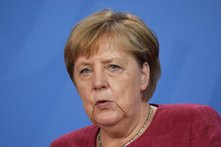 La cancelliera tedesca Angela Merkel © ANSA/EPA
