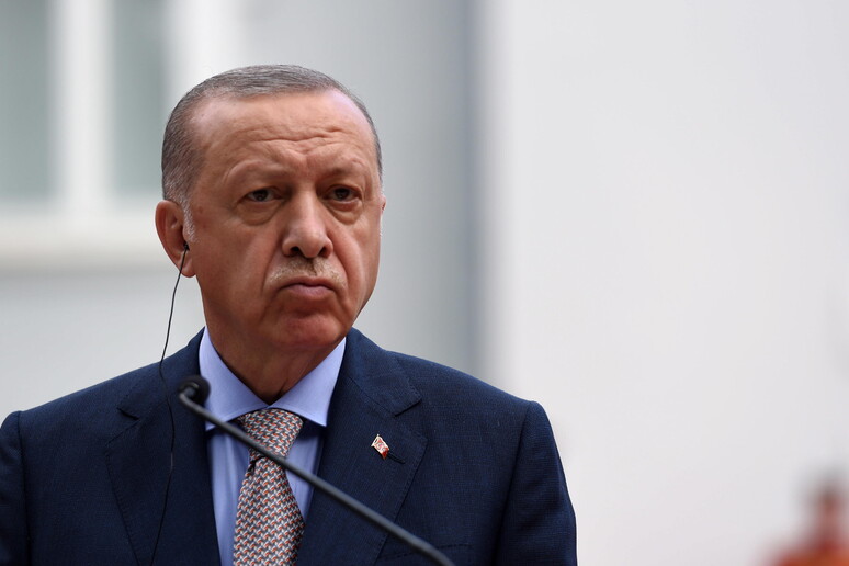 Erdogan in una foto di archivio © ANSA/EPA