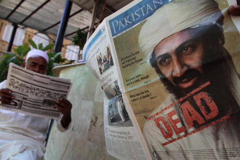La notizia della morte di Osama bin Laden nel 2011 © ANSA/EPA