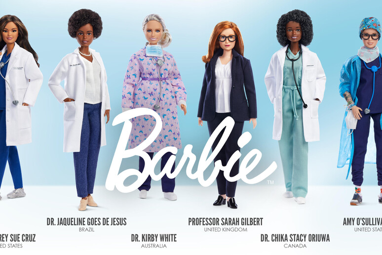 Covid, arrivano le Barbie in omaggio a scienziate - RIPRODUZIONE RISERVATA