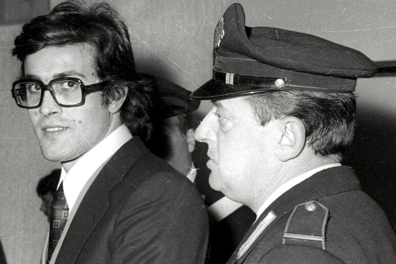 Achille Lollo in una foto del 24 febbraio 1975 - RIPRODUZIONE RISERVATA
