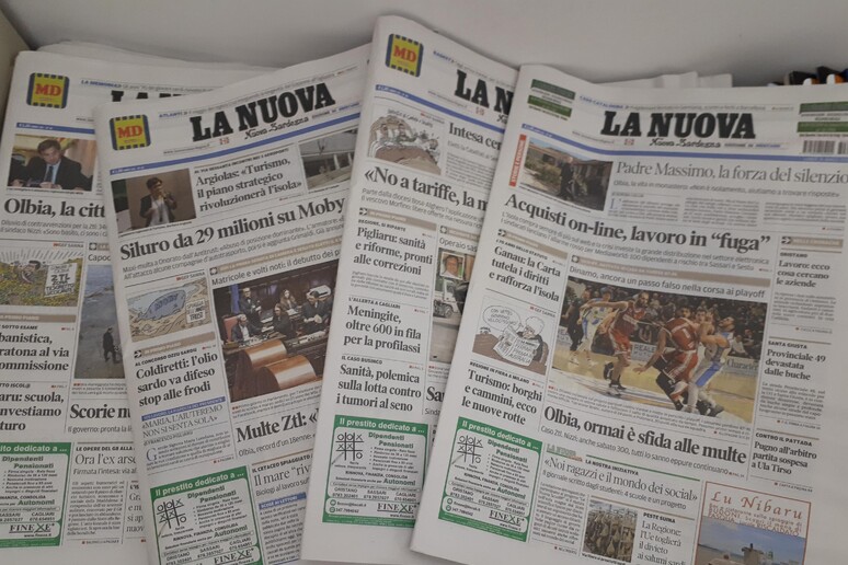 Quotidiani La Nuova Sardegna - RIPRODUZIONE RISERVATA