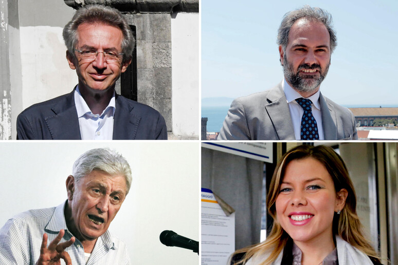 I candidati in corsa per Napoli - RIPRODUZIONE RISERVATA