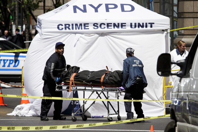 Scena di un omicidio a New York - RIPRODUZIONE RISERVATA