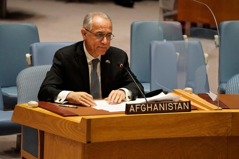 L 'ambasciatore Ghani © ANSA/AFP