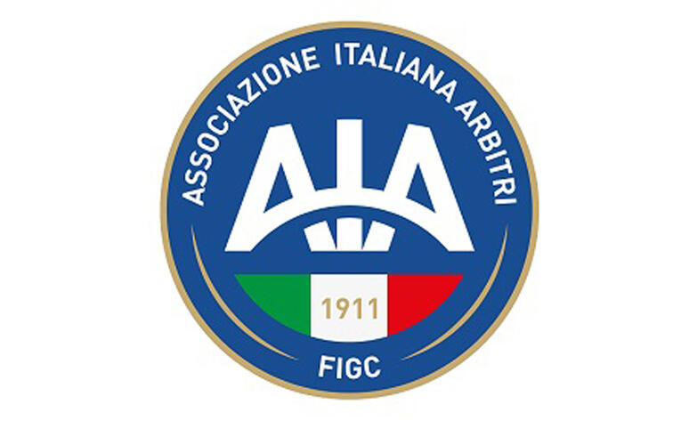 Calcio: il logo dell 'associazione arbitri - RIPRODUZIONE RISERVATA