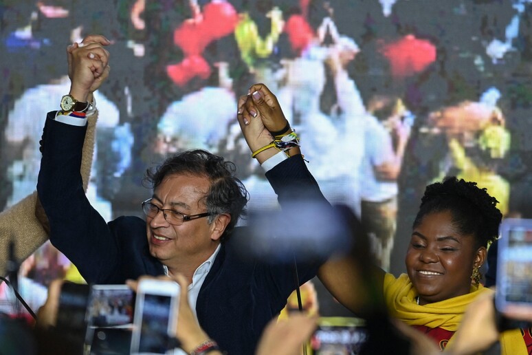 Colombia: Petro vince 1/o turno, ma ? ballottaggio © ANSA/AFP