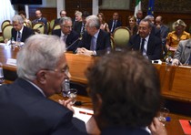 Il tavolo governo-sindacati a Palazzo Chigi