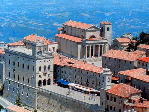 Un'immagine d'archivio di San Marino