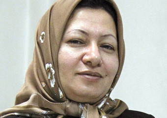 Sakineh Mohammadi Ashtiani in una foto dell'iraniana Press tv