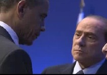 Berlusconi parla con Obama a margine del G8