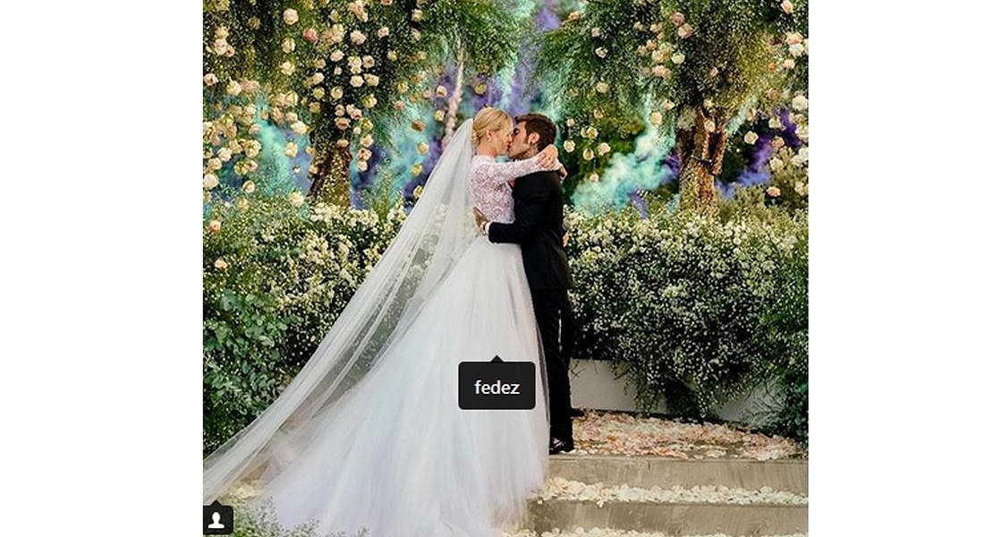 nozze Ferragni - Fedez - profilo instagram © ANSA