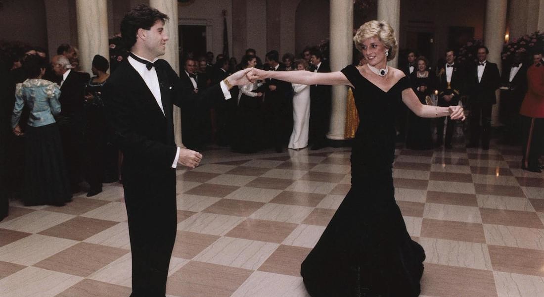 John Travolta balla con Diana alla Casa Bianca nel 1985 © AP