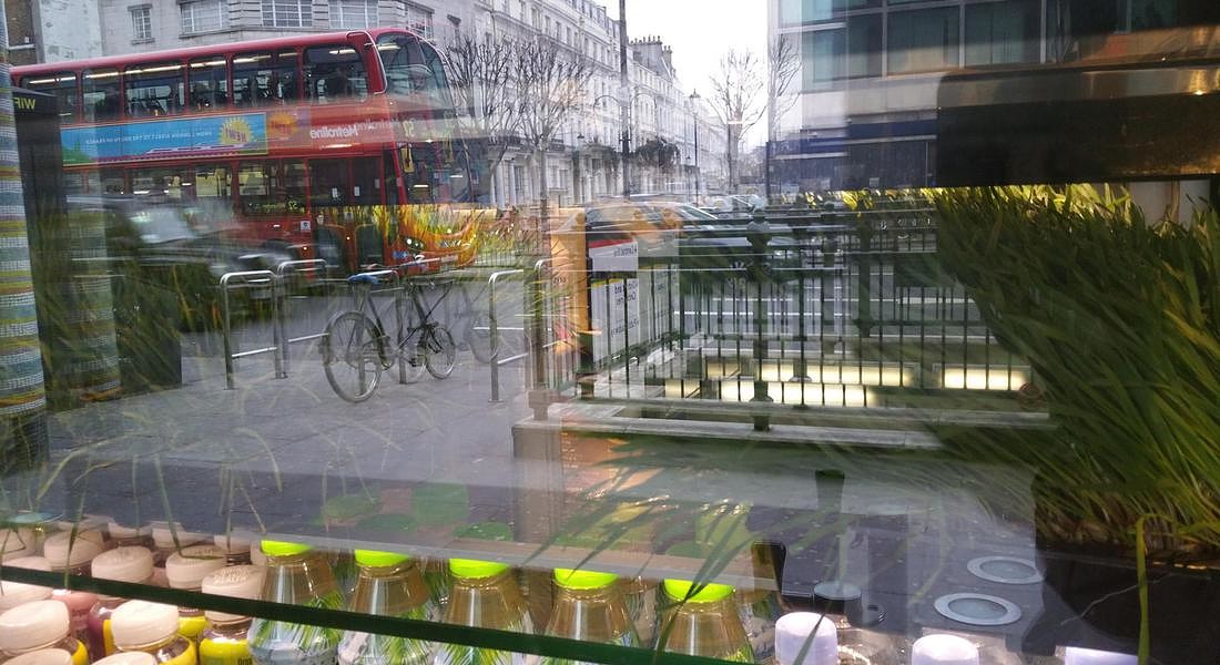 Londra, la vetrina di Crussh © ANSA