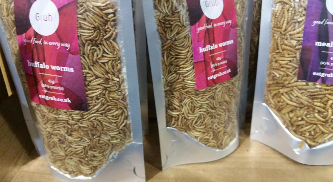 Nel trend del raw anche insetti crudi in un supermercato specializzato a Londra © ANSA