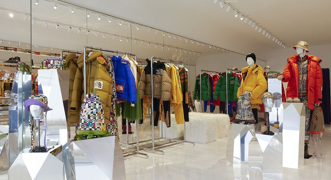 La boutique Gucci a Cortina d'Ampezzo © Ansa