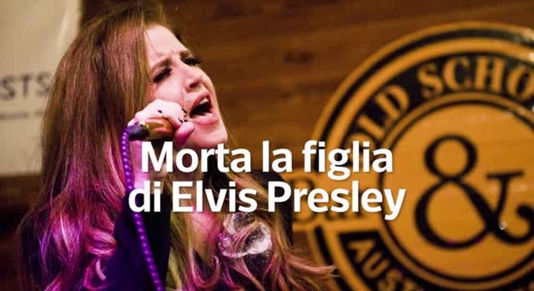 Morta la figlia di Elvis Presley © ANSA
