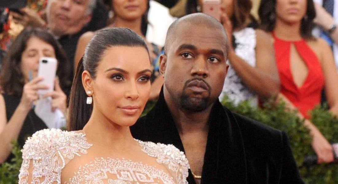 Kim Kardashian, Kanye West © AP