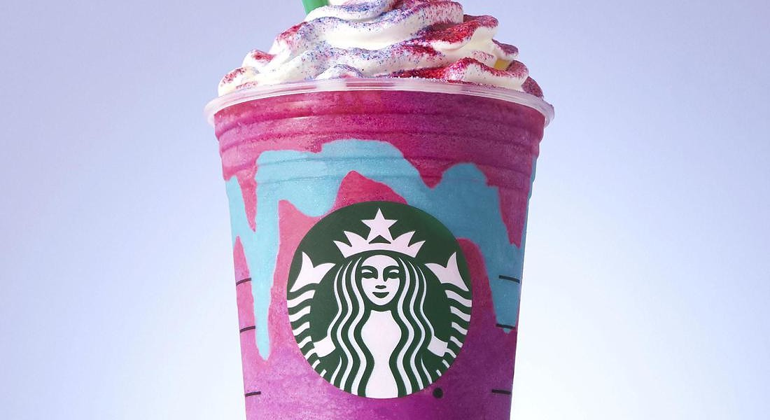Starbucks-Unicorn Drink © AP