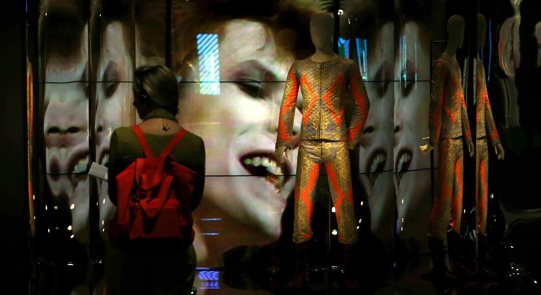 David Bowie exhibition in Barcelona [ARCHIVE MATERIAL 20170524 ] © ANSA 