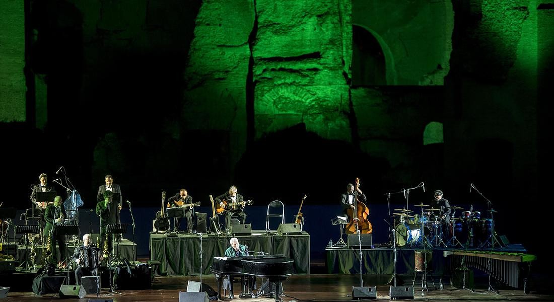 Paolo Conte in concert in Rome © ANSA