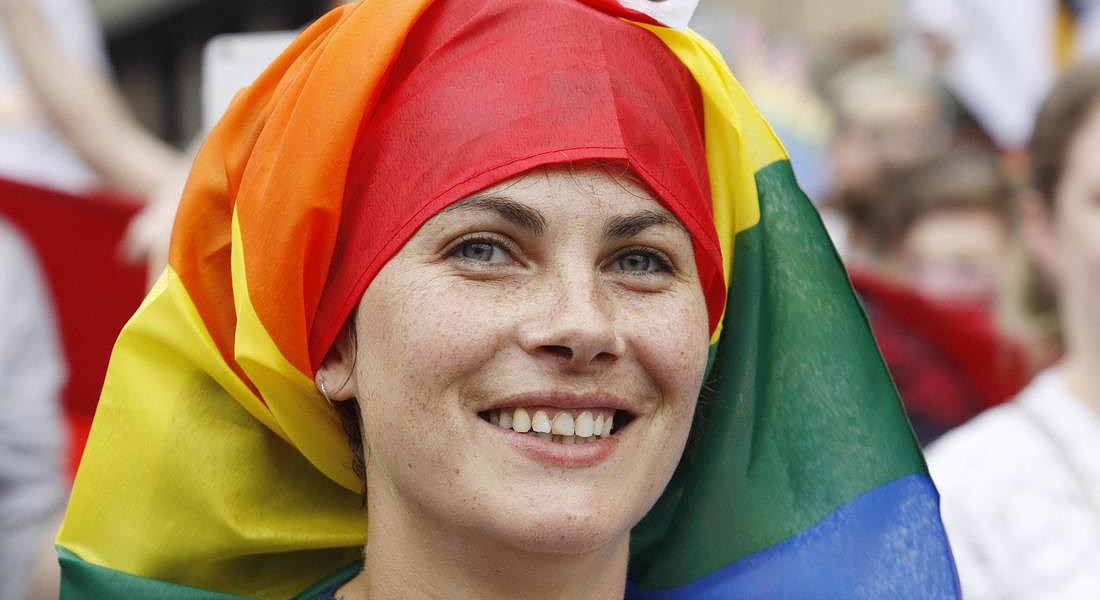 'March of Equality Kiev Pride' gay parade in Kiev © EPA