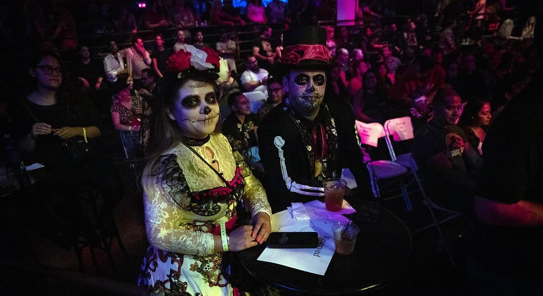Lucha Vavoom Halloween - Fiesta Fanstama in Los Angeles © EPA