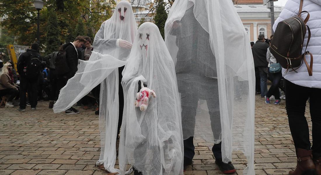 Halloween in Ukraine © EPA