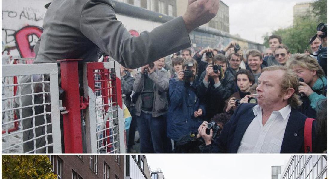 Berlin Wall Now and Then © AP