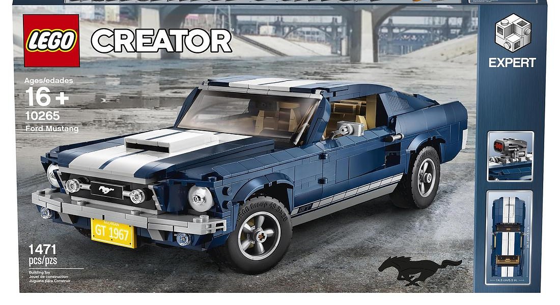 Ford Lego Mustang © ANSA