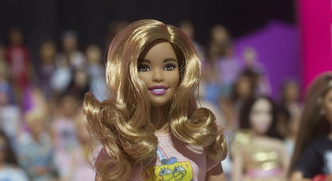 Una Barbie Fashionista al Mattel Showroom alla Toy Fair di New York 2018 © AP