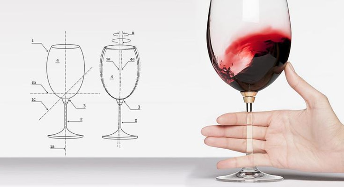 brevetto vino decanter per vino 'gira e rigira' di Vetrerie di Empoli © ANSA