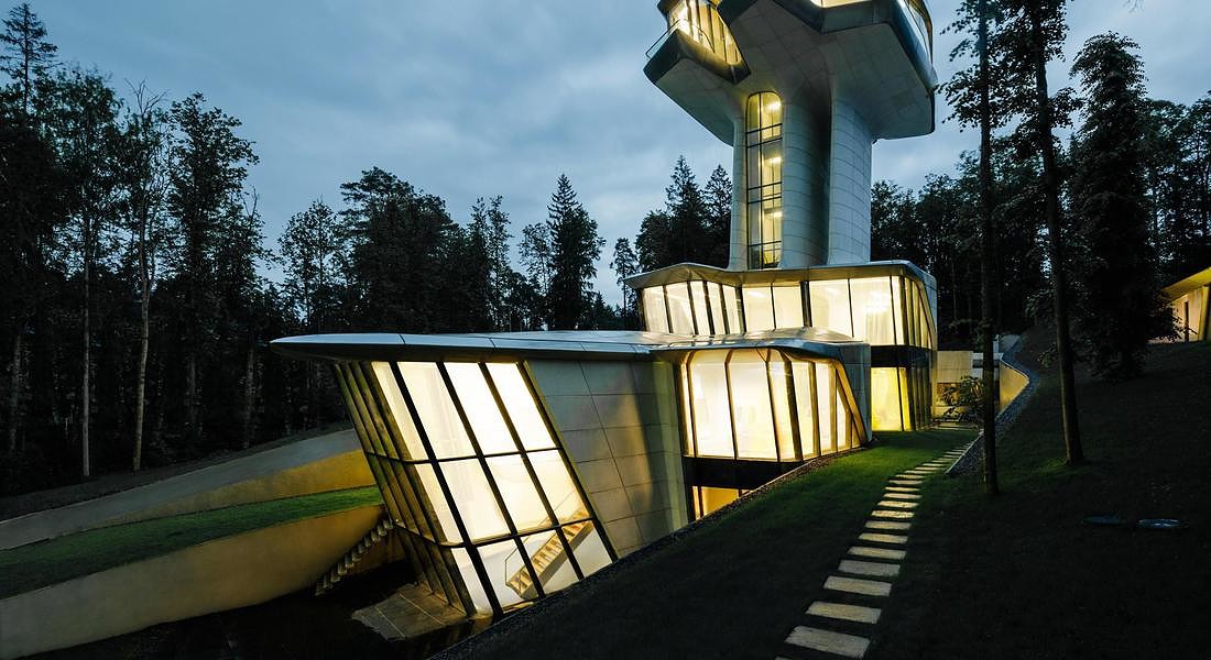 Mostra At Home al Maxxi Zaha Hadid Architects Capital Hill Residence © ANSA