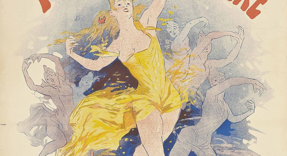 Folies Bergère, Fleur de Lotus 1893 by Jules Chéret © Ansa