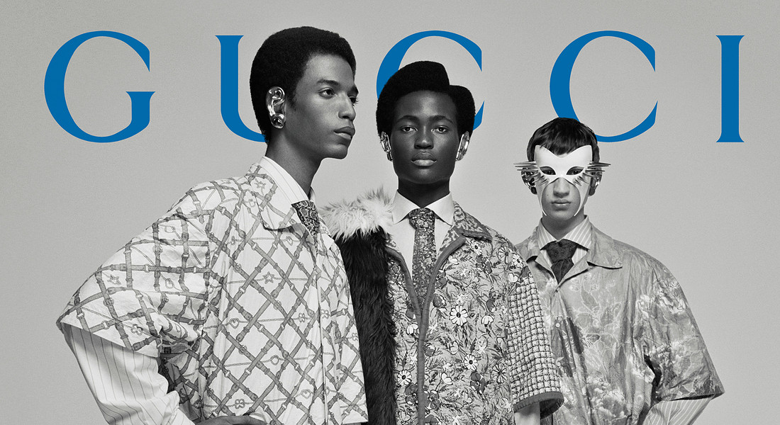 Campagna Gucci concept e direzione creativa Alessandro Michele foto di Glen Luchford © ANSA