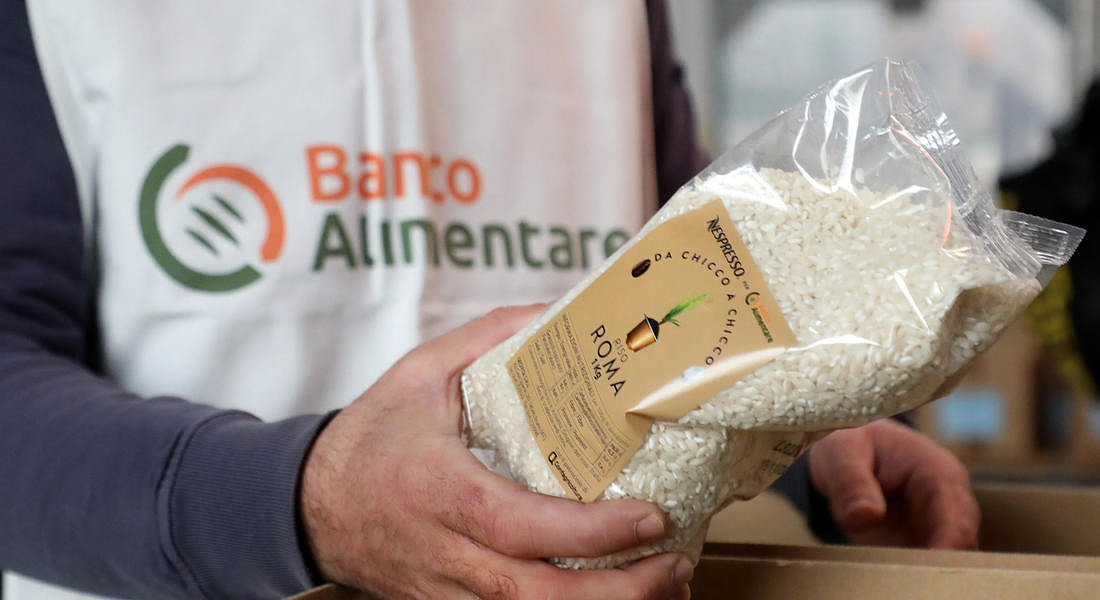 quintali di riso donati a Banco Alimentare della Lombardia © ANSA