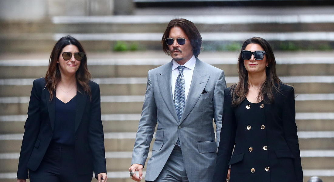 Johnny Depp libel trial against The Sun in London © EPA