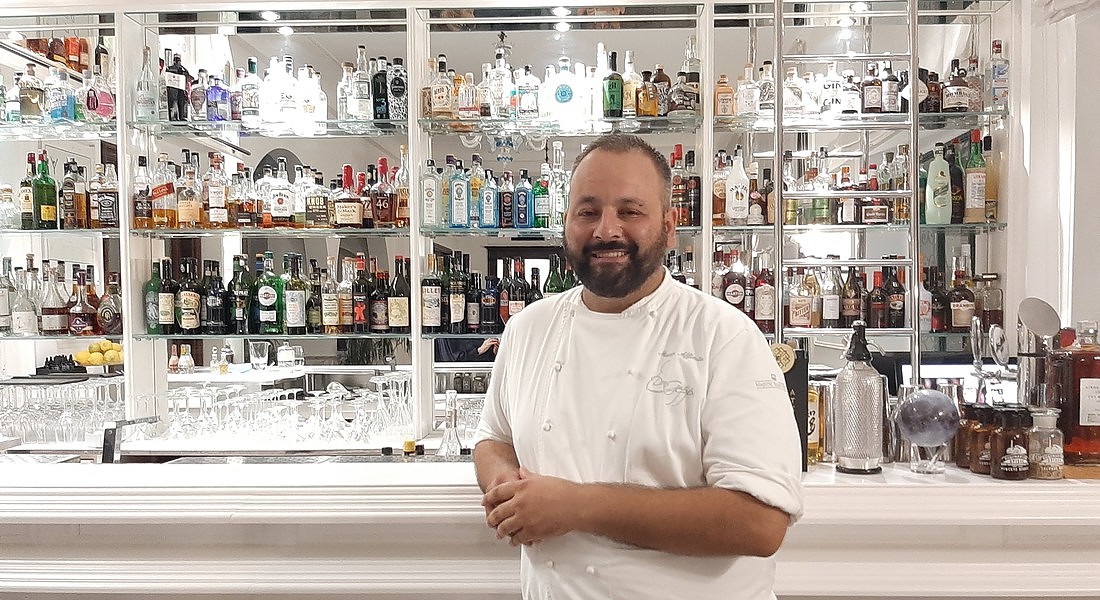 lo chef del ristorante stellato Don Geppi dell’hotel Majestic Palace di Sorrento, Mario Affinita © Ansa