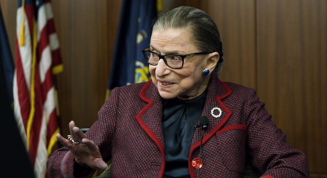 United States Supreme Court Justice Ruth Bader Ginsburg dies at the age of 87 © EPA