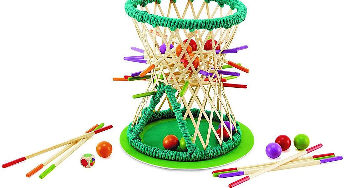 Giocattoli Fiera Norimberga Hape Pallina Game fatto di bamb�, dalla Cina © ANSA