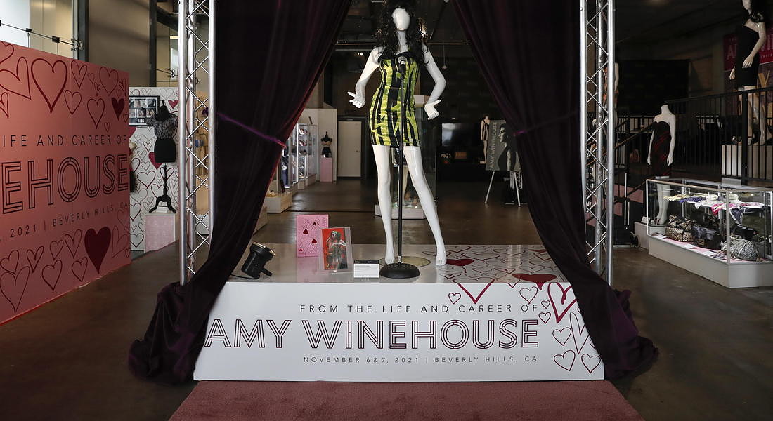 Property From The Life and Career of Amy Winehouse Auction Preview in Beverly Hills, California © EPA