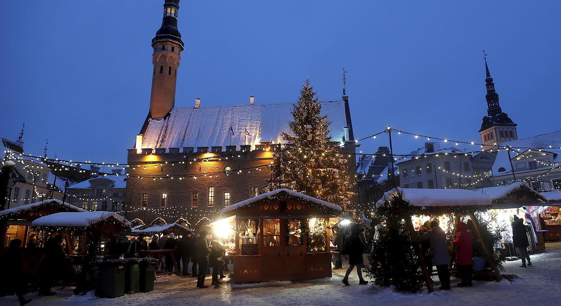 Christmas market in Tallinn © EPA