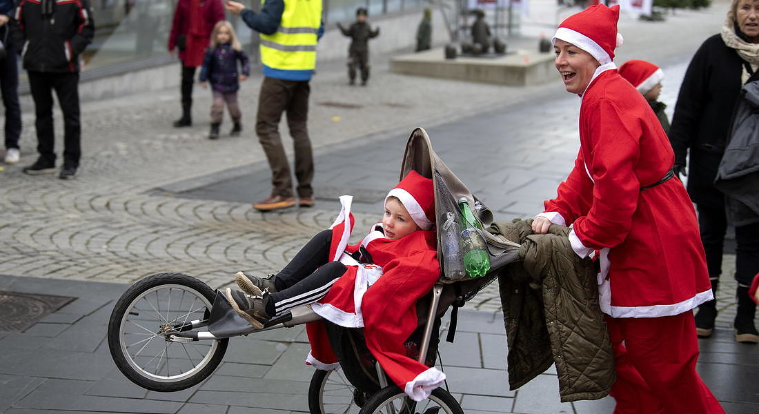 Denmark Christmas race © EPA