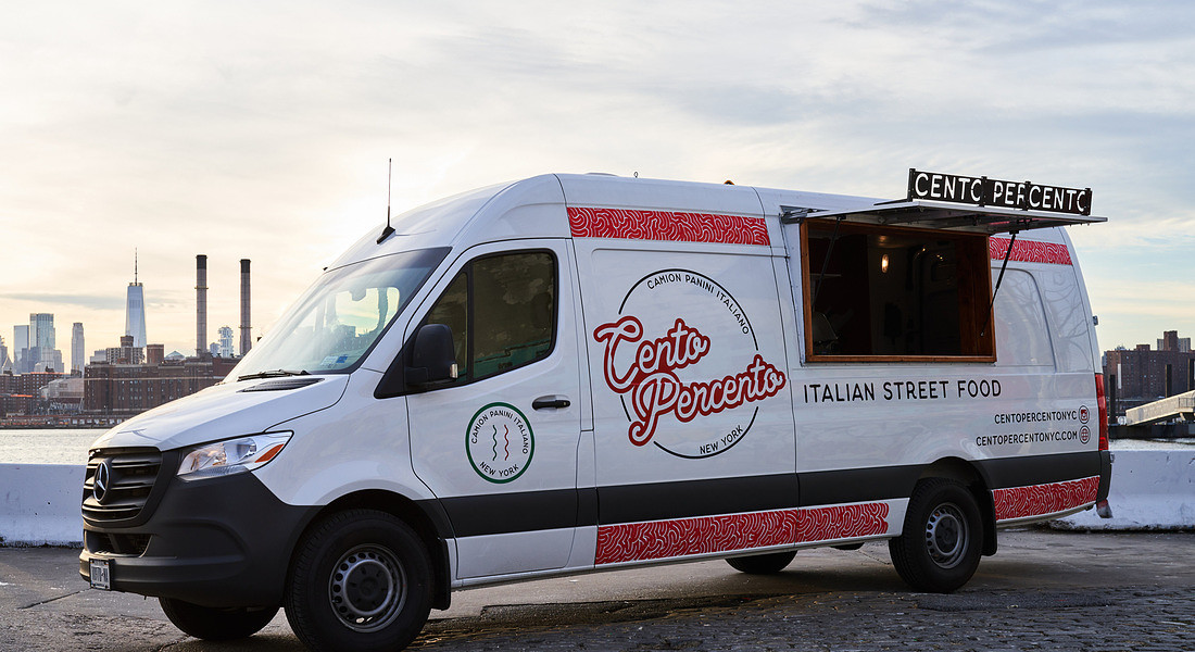 Cento Percento. food truck a New York di cibo made in Italy © ANSA