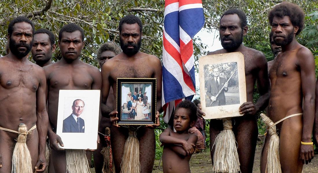 Trib� in lutto a Vanuatu, dove Filippo � una divinit� © AFP