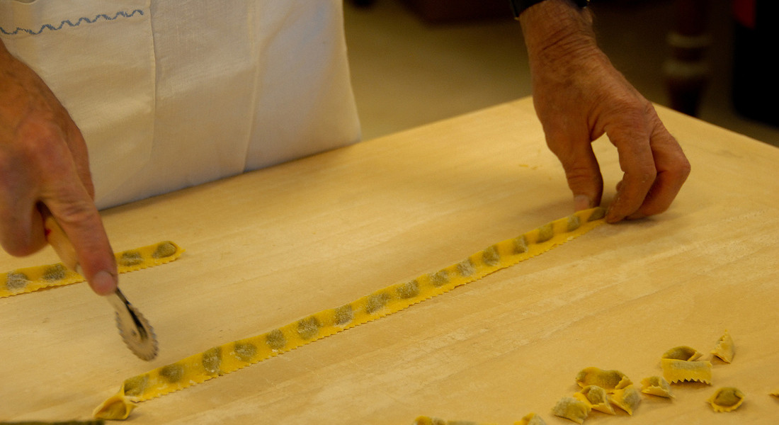 Tipica pasta fresca delle Langhe in Piemonte foto iStock. © Ansa